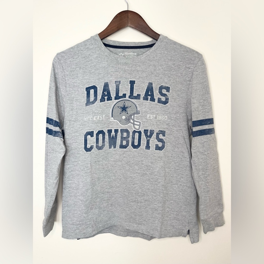 DALLAS COWBOYS Long Sleeve Football Season Shirt | Youth XL‎ / Women’s Small